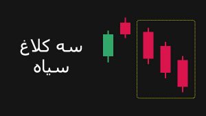 الگوی سه کلاغ سیاه کندل استیک