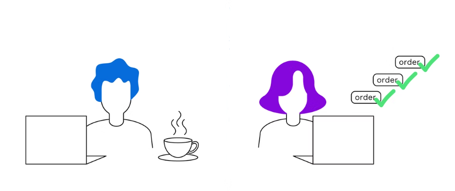 گیرندگان و بازارسازان