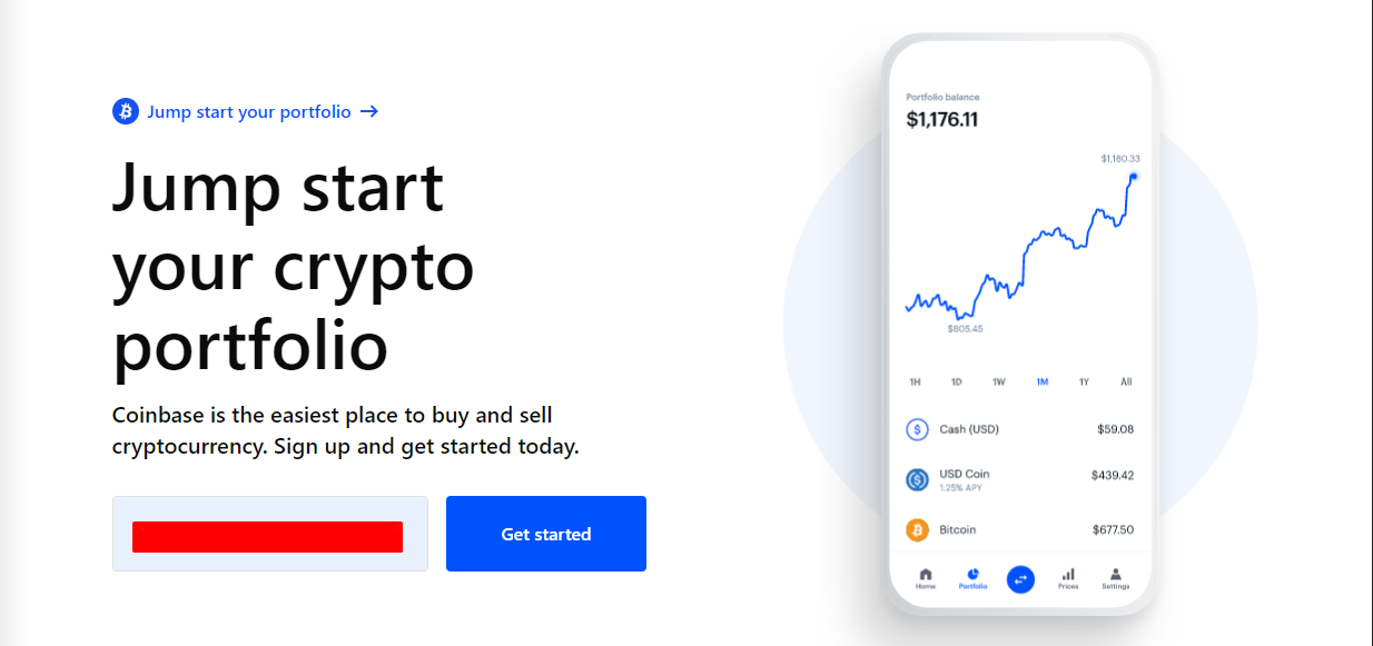 ساخت حساب کاربری در کوین بیس