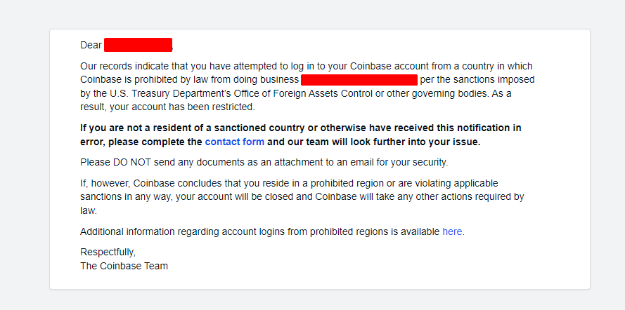 تایید روش پرداخت و مسدود شدن حساب