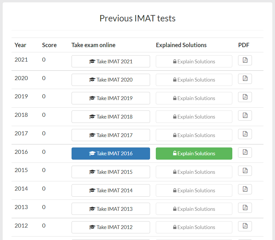 انتخاب یک سال برای آزمون آیمت