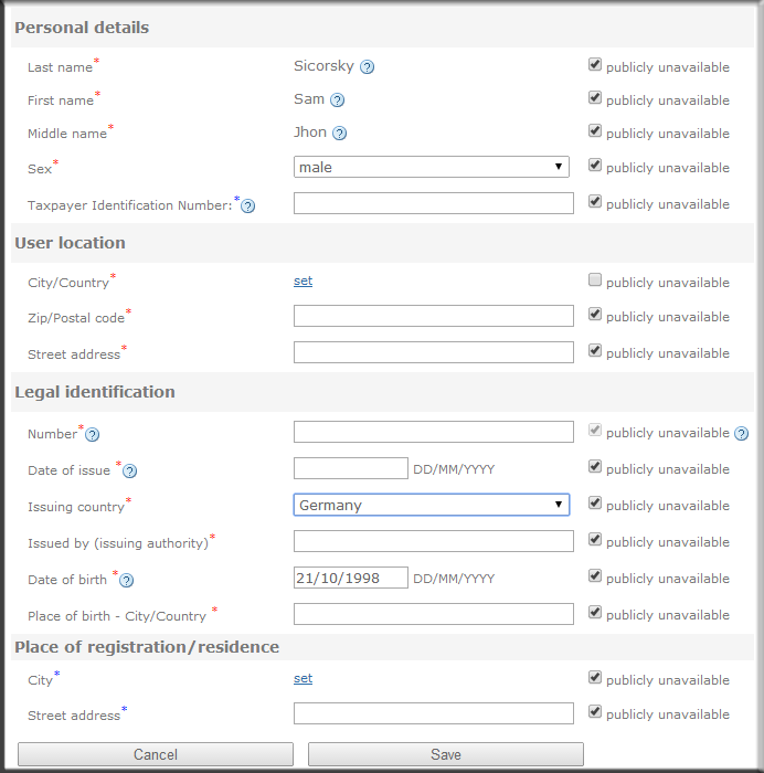 پاسپورت فرمال رسمی وبمانی 