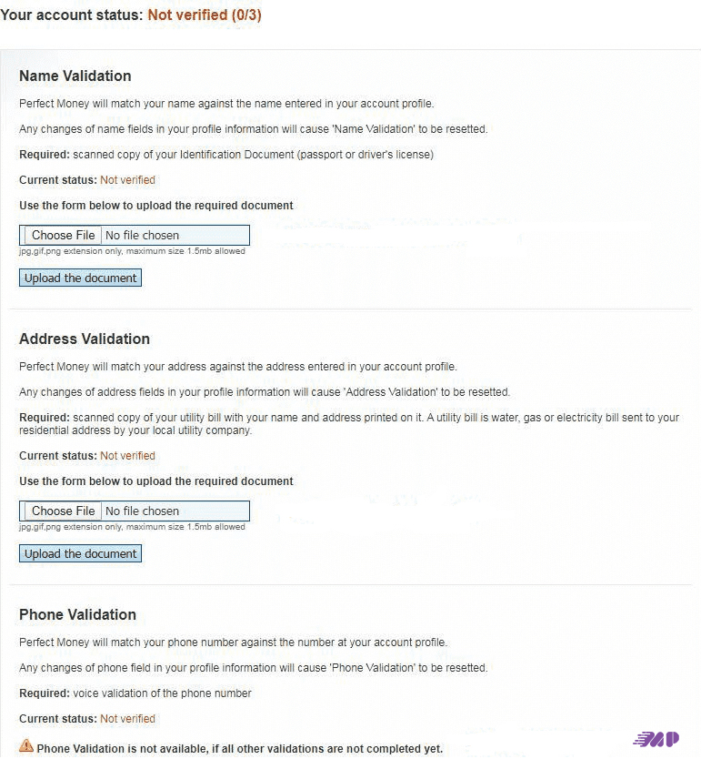 تکمیل پرفکت مانی3