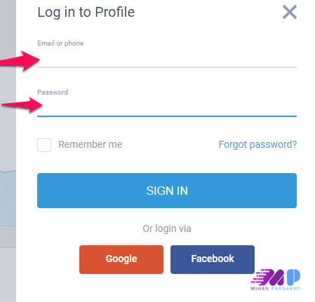 شارژ لایت فارکس با وب مانی