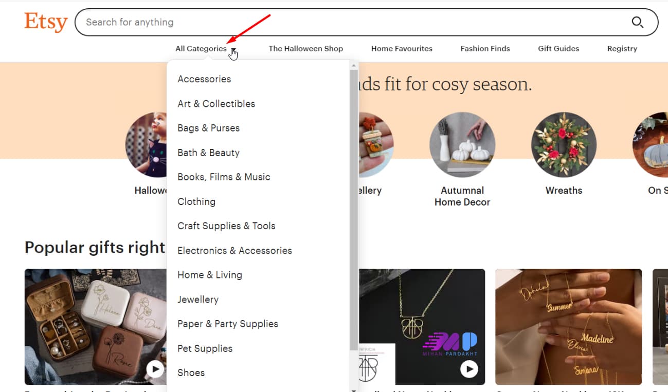 خرید از etsy در ایران