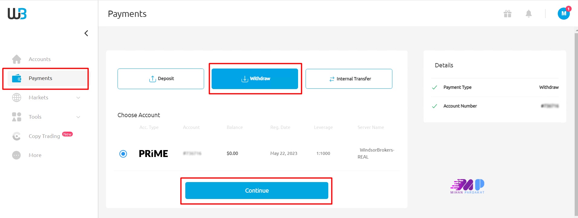 برداشت از ویندزور با پرفکت مانی