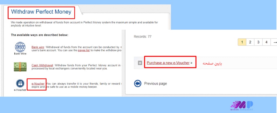 ایجاد و ساخت ووجر پرفکت مانی