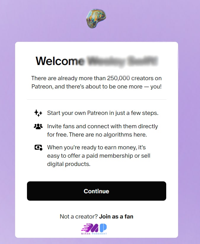 کسب درآمد از patreon