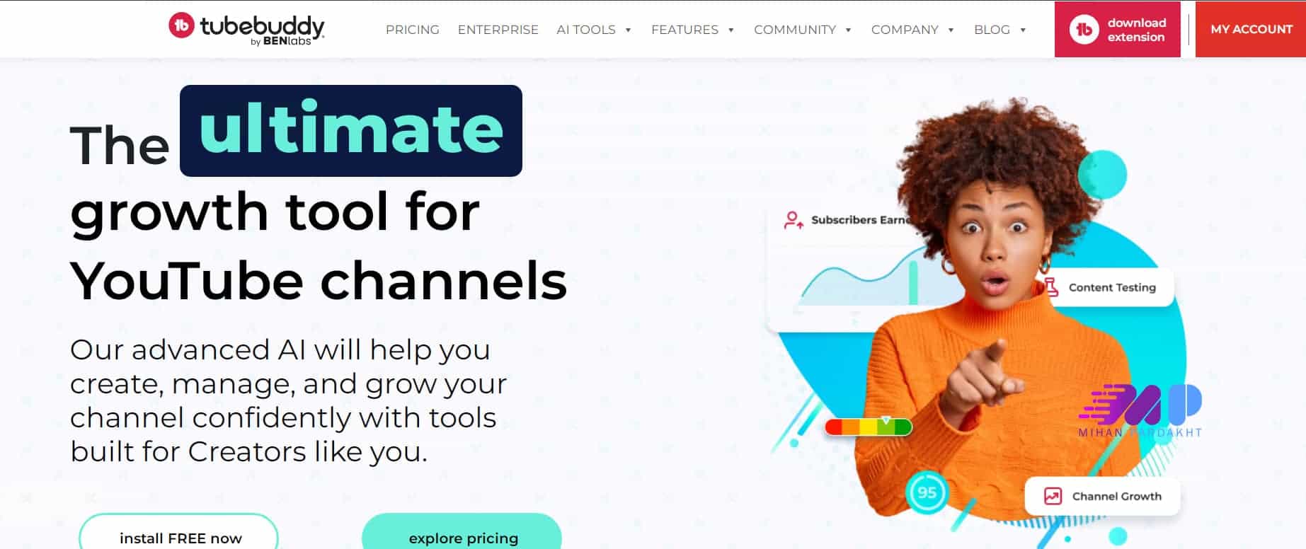 خرید اشتراک Tubebuddy