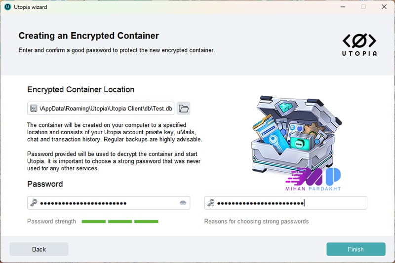 ساخت-حساب-در-یوتوپیا